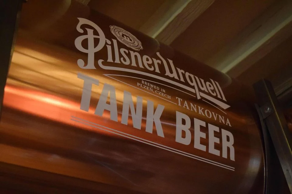 Pilsner Urquell Tank Beer Cellar